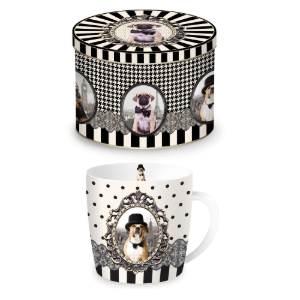 Cana portelan, 350ml, "Amstaff" - Nuova R2S