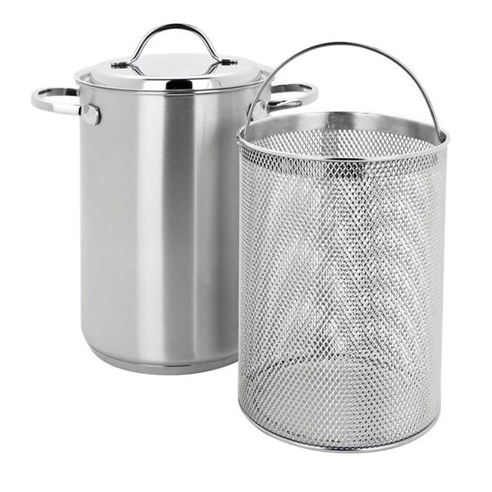 Oala pentru fiert paste/legume, inox, 16cm/4,5L, "Specialties" - Demeyere