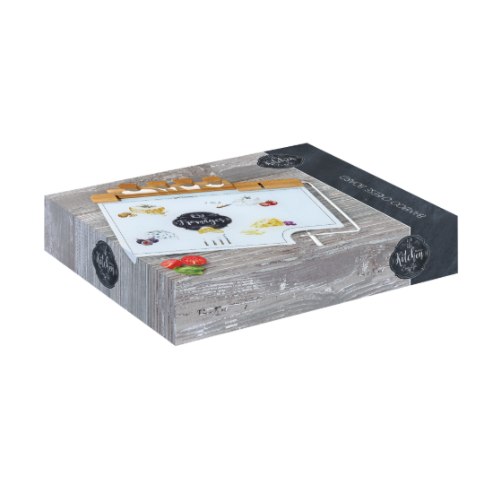 Set servire branzeturi 6 piese "Kitchen Basics" 31,5 x 20 cm - Nuova R2S