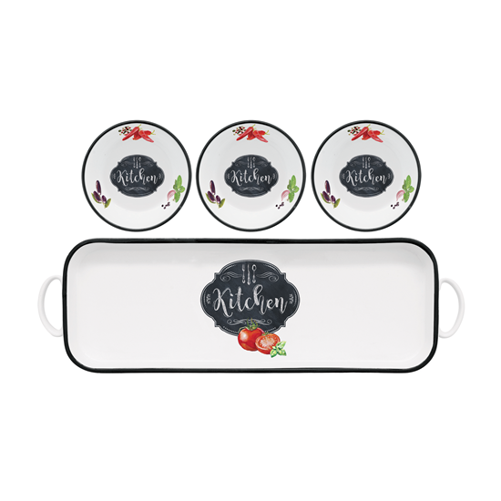 Set boluri 4 piese "Basic Kitchen" - Nuova R2S