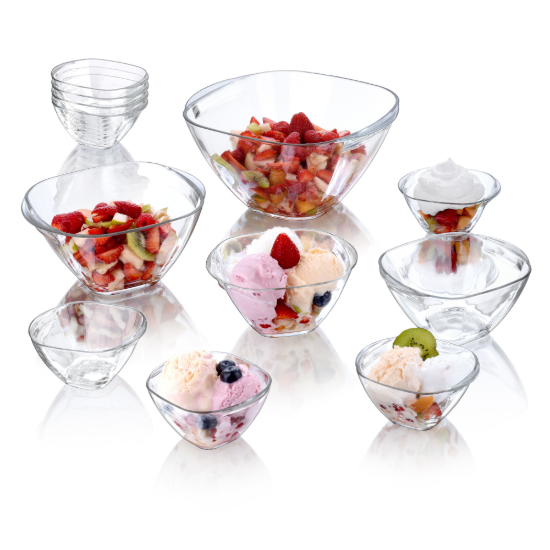 Bol, sticla, 23x23cm/3L, "Magic" - Borgonovo