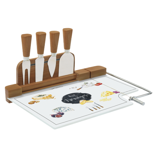 Set servire branzeturi 6 piese "Kitchen Basics" 31,5 x 20 cm - Nuova R2S