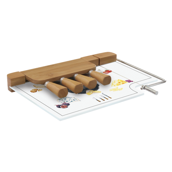 Set servire branzeturi 6 piese "Kitchen Basics" 31,5 x 20 cm - Nuova R2S