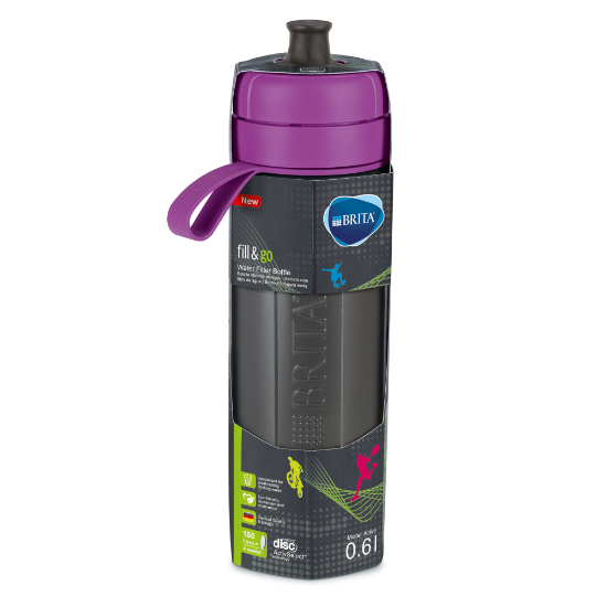 Sticla filtranta BRITA Fill&Go Active 600 ml (purple)