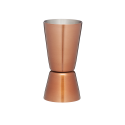 Pahar dublu masura pentru cocktail, inox, 25/50 ml, Cupru - BarCraft
