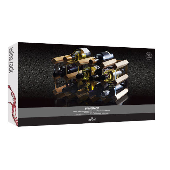 Suport 15 sticle vin, "Bar Craft" - Kitchen Craft