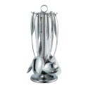 Set ustensile bucatarie, 7 piese, inox - Zokura