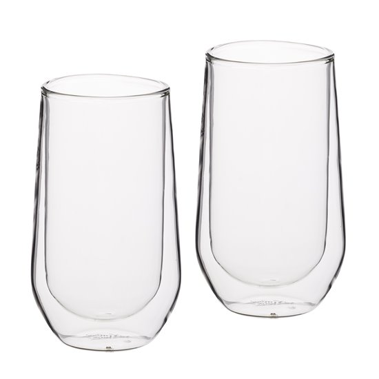 Set 2 pahare sticla, 380ml - Kitchen Craft