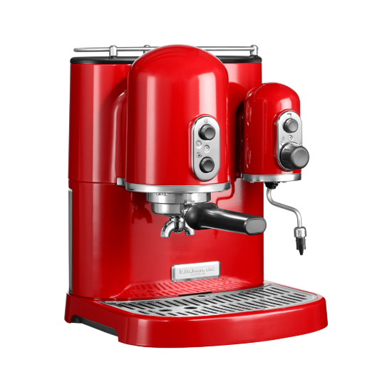 Espressor electric Artisan, Empire Red, 1300 W - KitchenAid