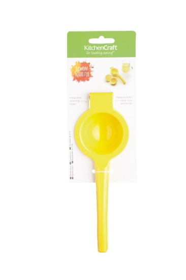 Storcator manual pentru citrice, metal, Galben - Kitchen Craft