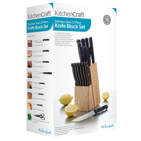 Set cutite 14 piese - Kitchen Craft