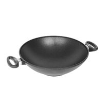 Tigaie wok, aluminiu, 32 cm, inductie - AMT Gastroguss
