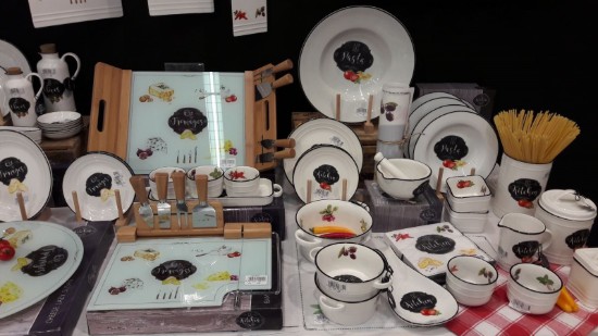 Set servire branzeturi 6 piese "Kitchen Basics" 31,5 x 20 cm - Nuova R2S