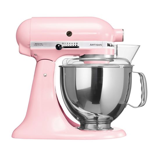 Mixer cu bol 4.8L, Artisan, Model 175, Seiden Pink - KitchenAid