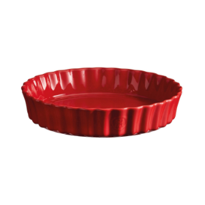 Tava tarte, ceramica, 28cm/1,98L, Burgundy - Emile Henry