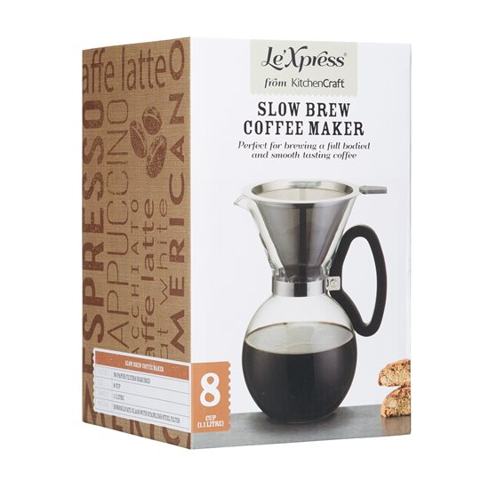 Cafetiera Slow Brew Le’Xpress 1,1l - Kitchen Craft