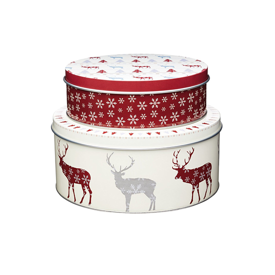 Set 2 recipiente fursecuri design Craciun - Kitchen Craft