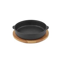 Cratita fonta, 17cm/0,5L, cu suport - LAVA