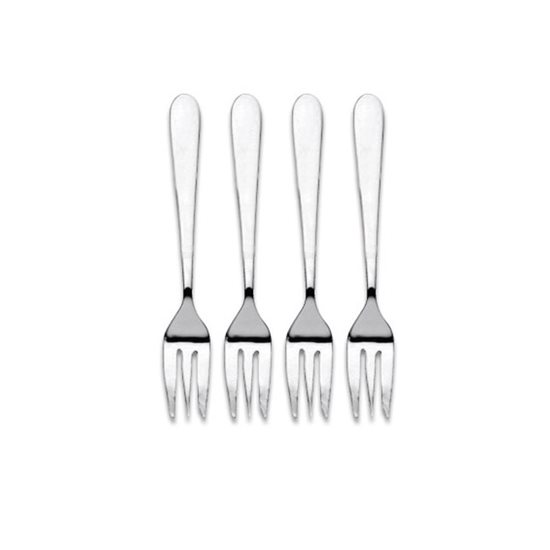 Set 4 furculite desert, inox "Windsor" - Grunwerg