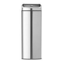Cos de gunoi dreptunghiular "Touch Bin , 25 L, Matt Steel - Brabantia