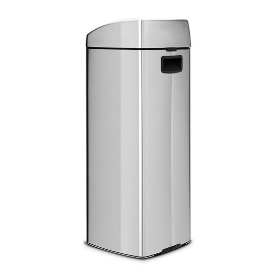 Cos de gunoi dreptunghiular "Touch Bin , 25 L, Matt Steel - Brabantia