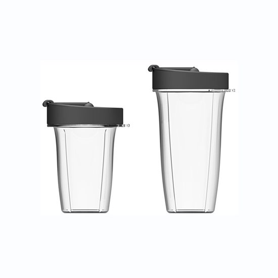 Set 2 recipiente "Blend Cup ToGo" pentru blender - Magimix