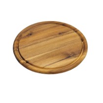 Platou servire, acacia, 25 cm, grosime 1,5 cm - Kesper