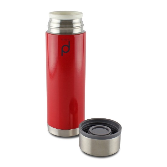 Termos inox, 350 ml "DrinkPod", Rosu - Grunwerg