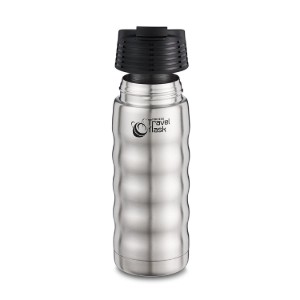 Termos inox, 350 ml, "Pioneer", Argintiu - Grunwerg