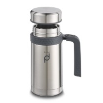 Termos inox, 450 ml "DrinkPod", Argintiu - Grunwerg