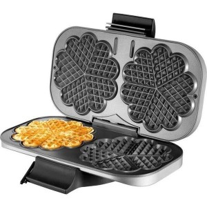 Aparat pentru gofre inima, 1200W - Unold
