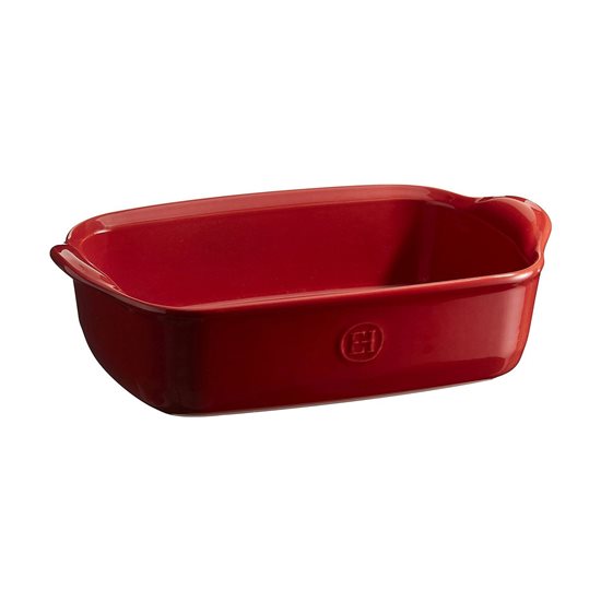 Set 2 tavi Burgundy pentru cuptor, 22 x 14 cm - Emile Henry