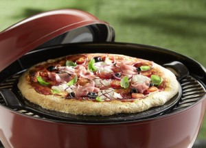 Tava pizza, ceramica, 36,5cm, Charcoal - Emile Henry