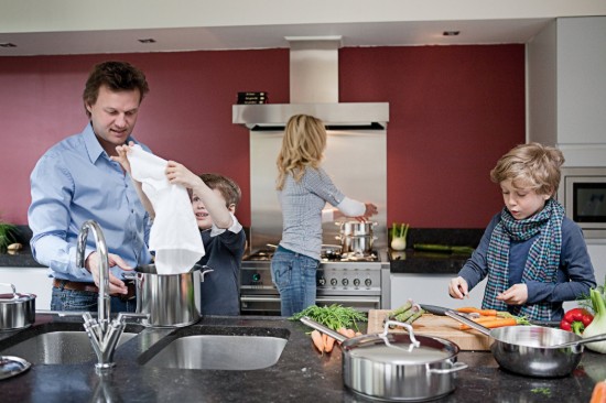 Tigaie saute, 7-Ply, inox, 24 cm/2,8L, "Apollo" - Demeyere