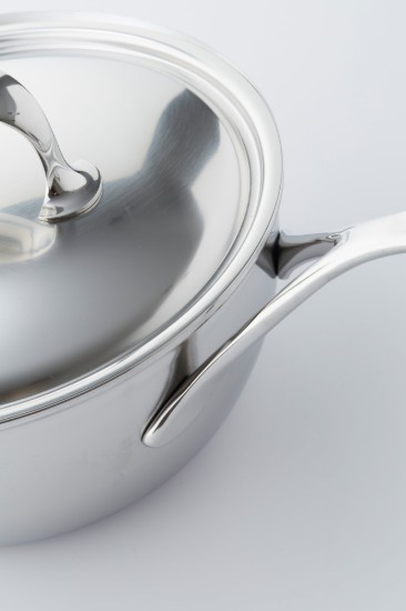 Tigaie conica saute, 7-Ply, inox, 24 cm/3,3L, "Atlantis" - Demeyere