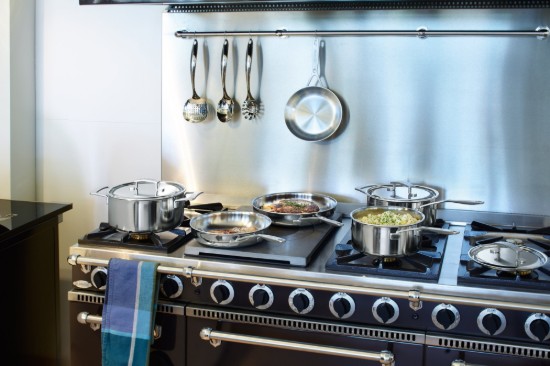 Tigaie 5-ply, 28 cm "Industry", inox - Demeyere