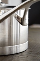 Cratita inox, cu capac, 18cm/2,2L, "Atlantis" - Demeyere