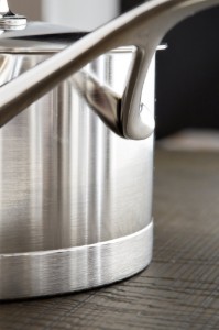Cratita inox, cu capac, 18cm/2,2L, "Atlantis" - Demeyere
