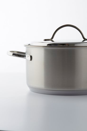 Cratita inox, cu capac, 24cm/6L, "Resto" - Demeyere