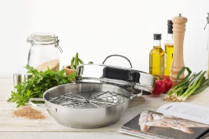 Afumatoare inox, 28 cm, "Specialties" - Demeyere