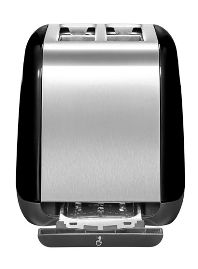 Prajitor de paine 2 sloturi si 5 grade de rumenire 1100W, Onyx Black - KitchenAid