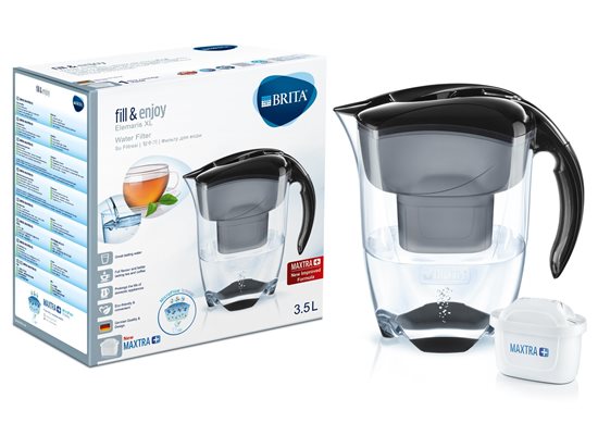 Cana filtranta BRITA Elemaris XL 3,5 L Maxtra+ (black)