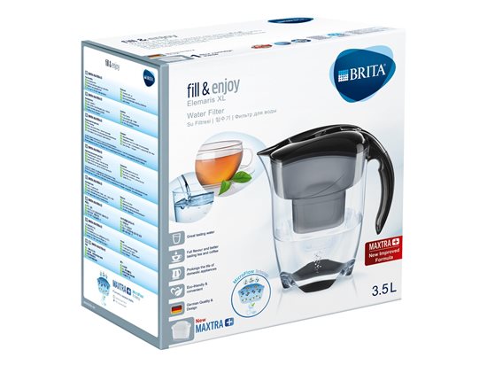 Cana filtranta BRITA Elemaris XL 3,5 L Maxtra+ (black)