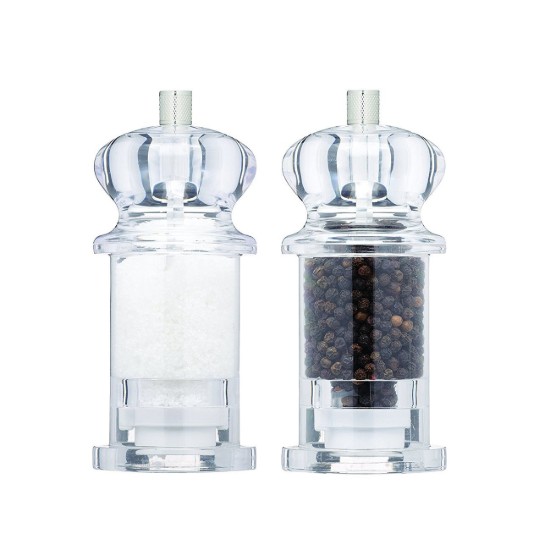 Set 2 rasnite sare si piper 13 cm - MasterClass