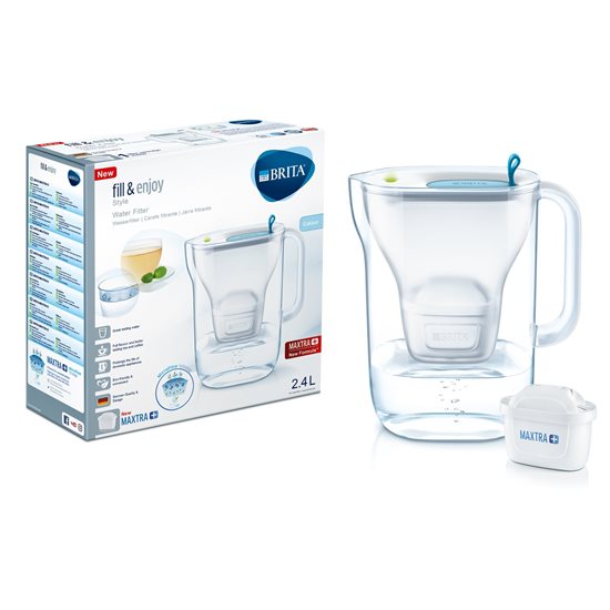 Cana filtranta BRITA Style 2,4 L Maxtra+ (blue)