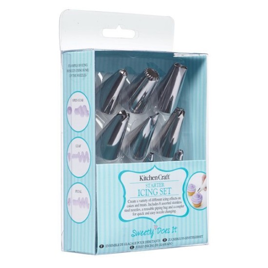 Punga cu 8 duze pentru ornat - Kitchen Craft