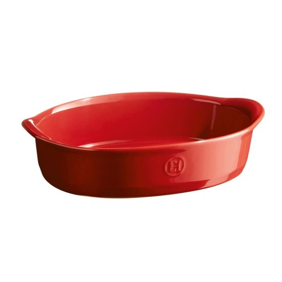 Tava ovala, ceramica, 27,5 x 17,5 cm/1,3L, Burgundy - Emile Henry