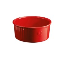 Tava pentru souffle, ceramica, 23 x 21,5 cm/2,2L, Burgundy - Emile Henry