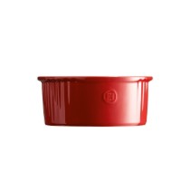 Tava pentru souffle, ceramica, 23 x 21,5 cm/2,2L, Burgundy - Emile Henry