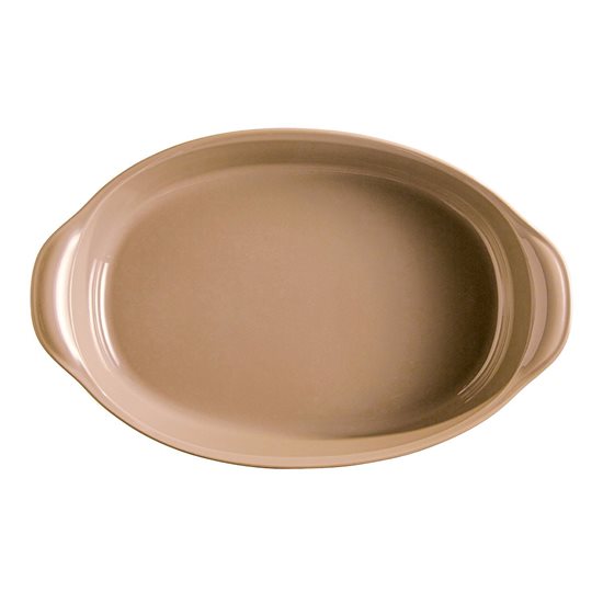 Tava ovala din ceramica, 41,5 x 26,5 cm/ 3,8 l, Oak - Emile Henry